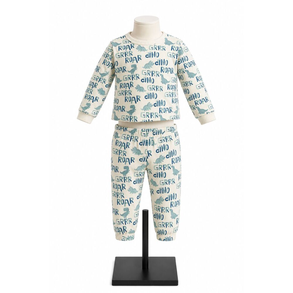 Garanimals Dinosaur "Roar" 2 Piece Pajama Set 24 Months